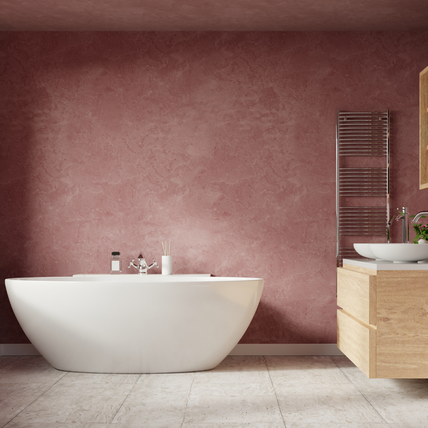 Move over Millennial Pink! Rose is the Shade You're Going to Want in Your Bathroom, Stat